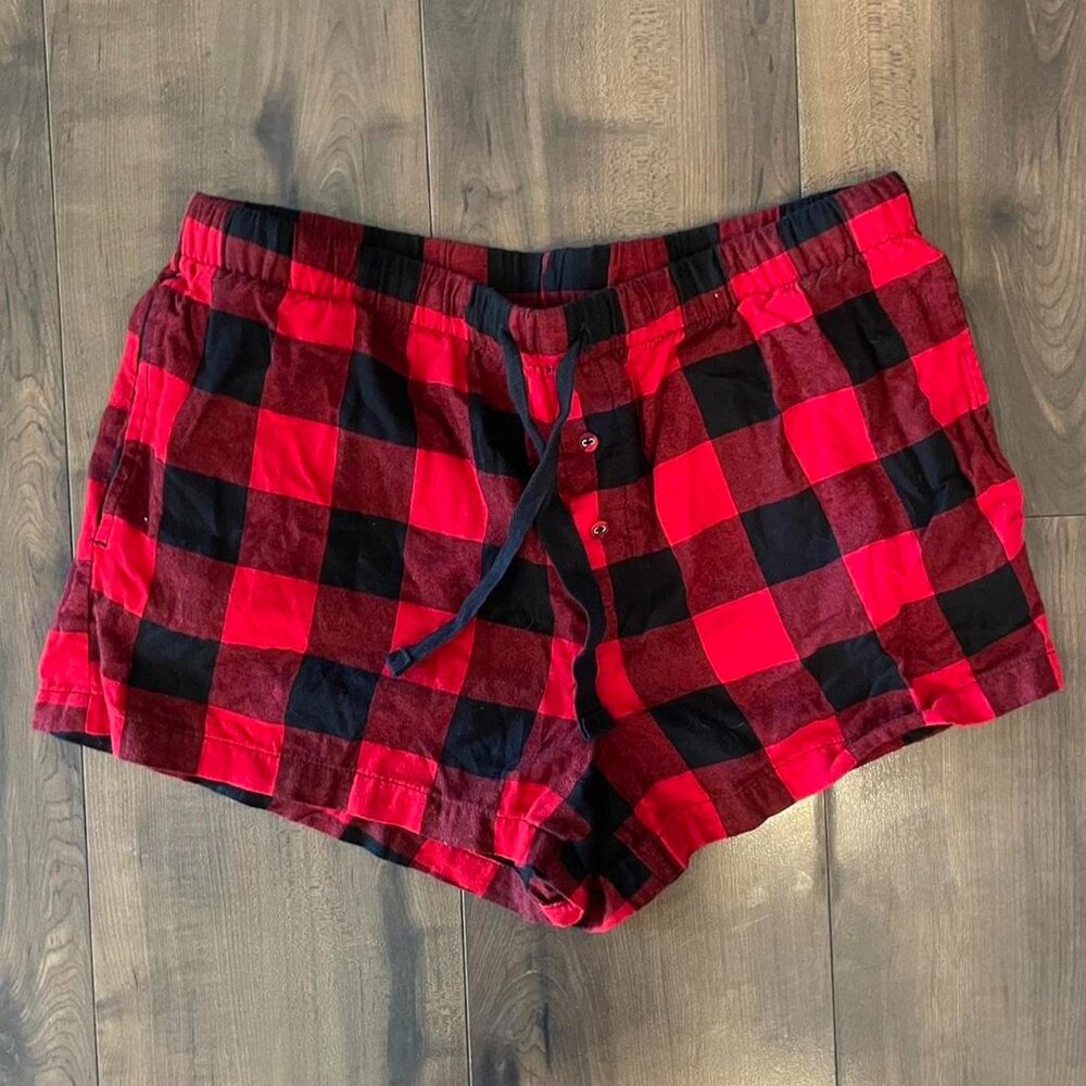 Women's Red and Black Pajamas